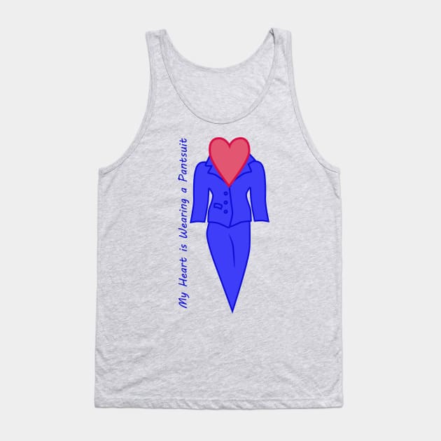 Pantsuit of My Heart Tank Top by andryn